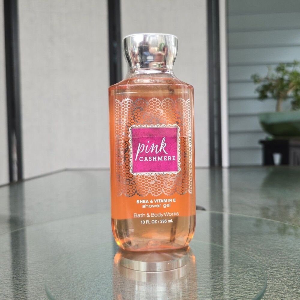 Bath And Body Works Pink Cashmere Shea & Vitamin E Shower Gel 10 fl Oz Body Wash
